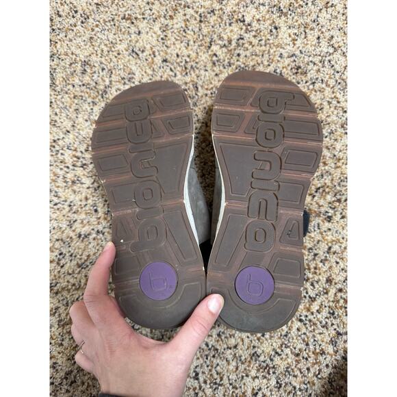 BIONICA Olin Leather Buckle Platform Sandal Shoes Olive Brown Size 8 - Picture 9 of 11